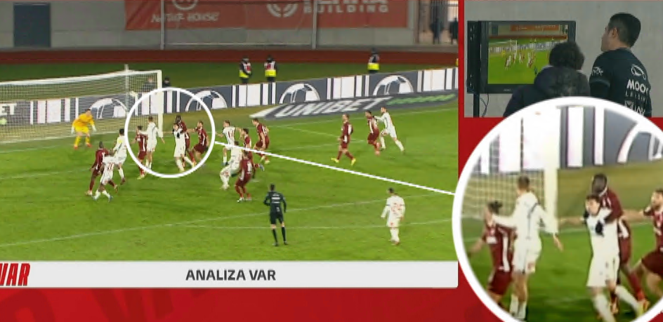 Imagine Stire A văzut decizia lui Chivulete cu penalty-ul anulat din Hermannstadt - CFR Cluj și a reacționat: ”Nu-mi imaginez” | 2review.ro