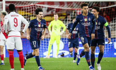 AS Monaco V Paris Saint-Germain - UEFA Champions League