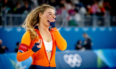 1,000 Meters Women's Long Track Speed Skating Final, Speed Skating Stadium, Milan, Italy - 09 Feb 2026