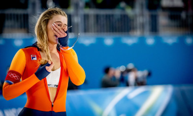 1,000 Meters Women's Long Track Speed Skating Final, Speed Skating Stadium, Milan, Italy - 09 Feb 2026