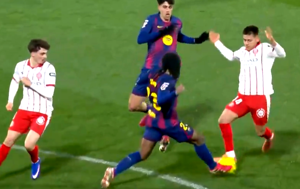 Imagine Stire Suspendare! A venit nota de plată, după faza care a decis meciul Girona - Barcelona 2-1 | 2review.ro