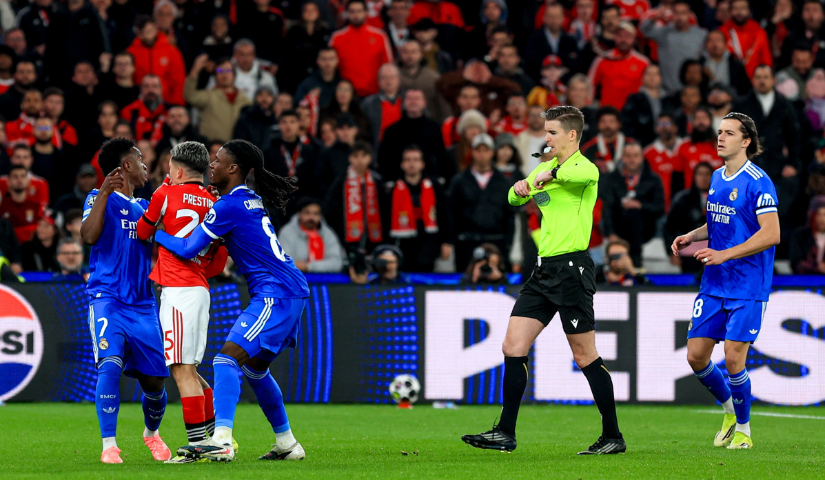 Imagine Stire Benfica a mai primit o lovitură pentru returul cu Real Madrid, după suspendarea lui Prestianni | 2review.ro