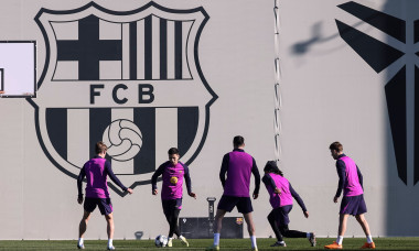 FC Barcelona Training Session - UEFA Champions League 2025/26, Sant Joan Despi, Spain - 08 Dec 2025