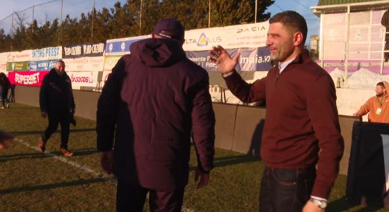 Imagine Stire Dani Coman a intrat pe gazon, imediat după finalul meciului FC Argeș - Farul! Ce gest a făcut | 2review.ro