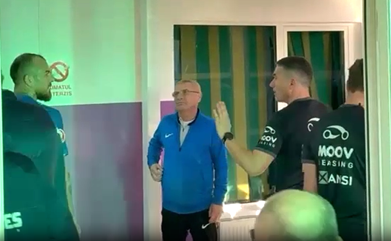 Imagine Stire Așa se vorbește? Ilie Dumitrescu a dat replica imediat, după imaginile cu Istvan Kovacs și Dani Coman | 2review.ro