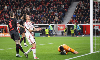 GER, Bayer 04 Leverkusen vs. Olympiakos Piraeus, Fussball, Champions League, Play-offs, Rueckspiel, Spielzeit 2025/2026, 24.02.2026