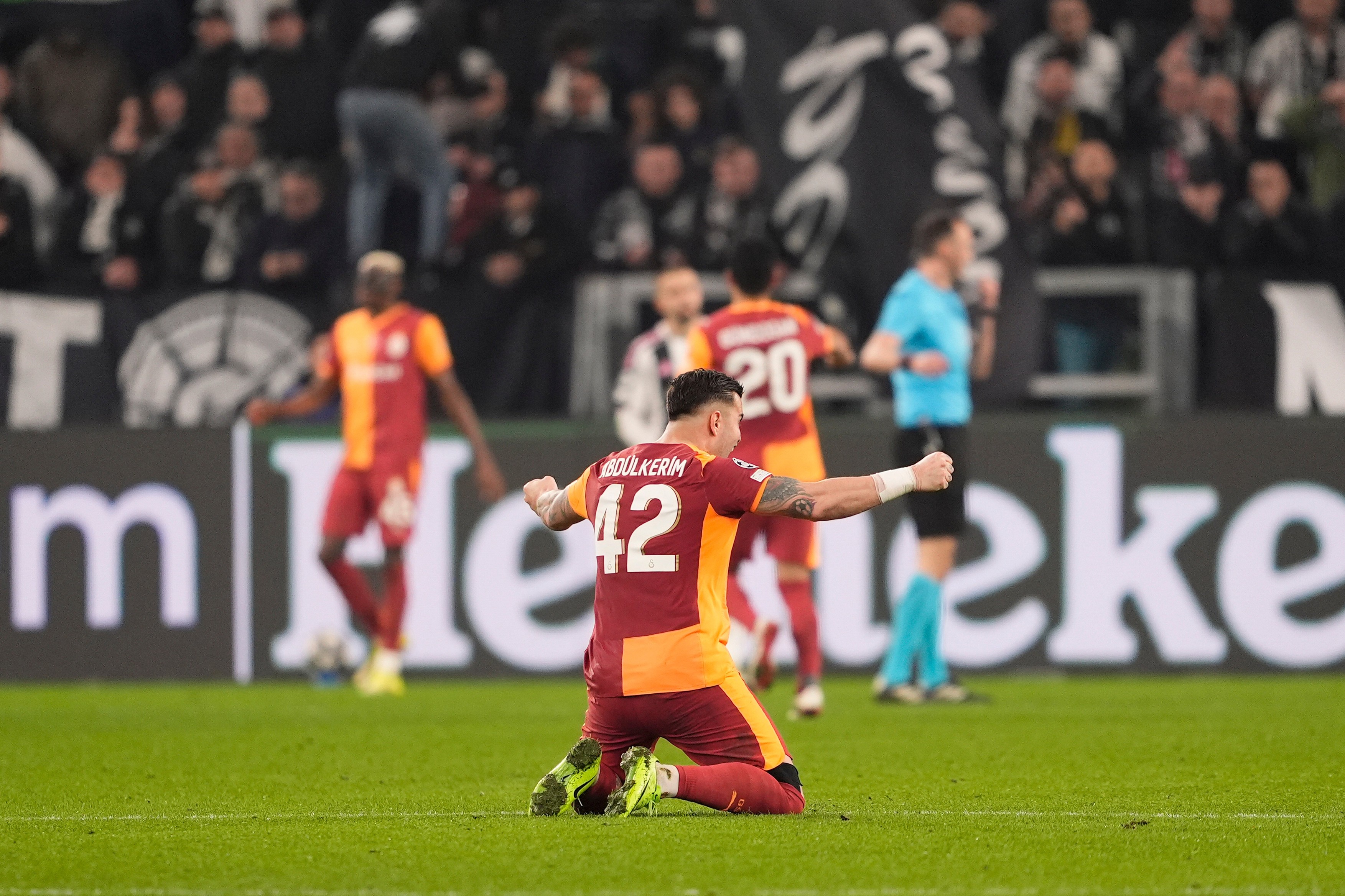 Juventus - Galatasaray 3-2. Torinezii au trimis meciul în prelungiri, dar Osimhen și Yilmaz le-au dat lovitura