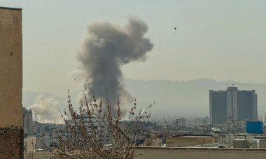 Smoke Rises in Tehran After The Israeli Attack - Iran