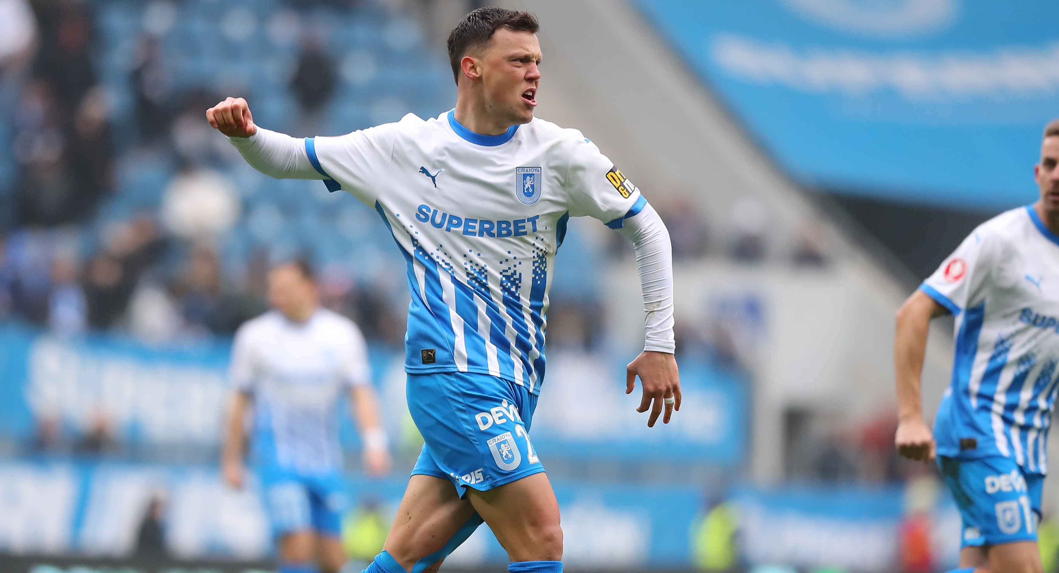 Imagine Stire Universitatea Craiova - Metaloglobus 2-1. Oltenii au câștigat și vor termina pe primul loc sezonul regulat | 2review.ro