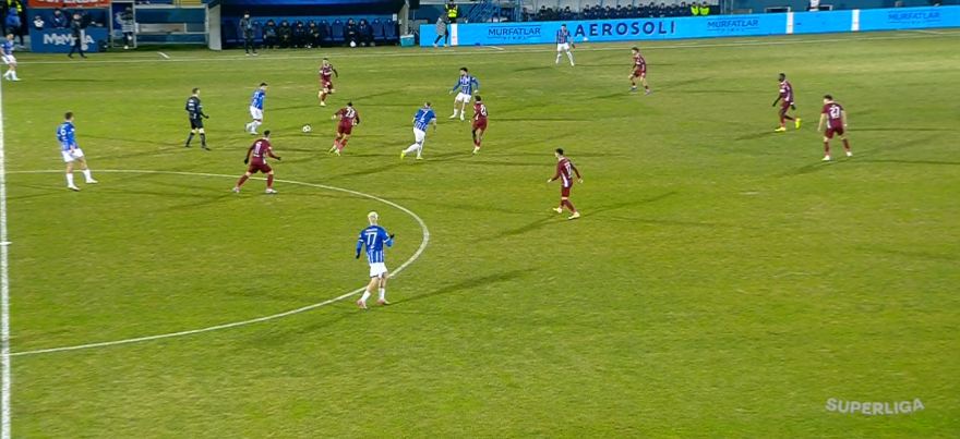 Imagine Stire Farul Constanța - CFR Cluj 0-1, ACUM, la Digi Sport 1. GOOL! Alibek a deschis scorul | 2review.ro