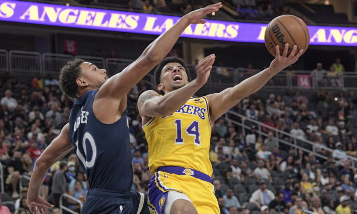 Timberwolves Lakers Basketball