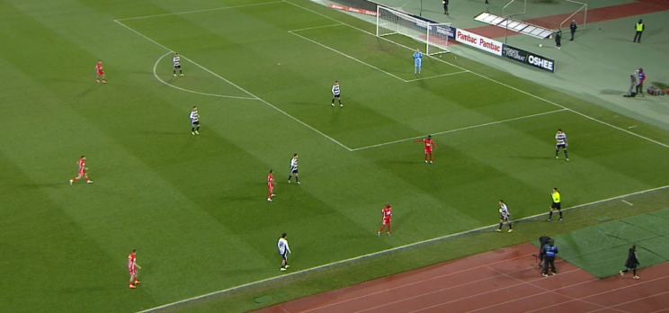 Imagine Stire ”U” Cluj - Hermannstadt 2-1, ACUM, la Digi Sport 1, în ”sferturile” Cupei României. GOOL Macalou | 2review.ro