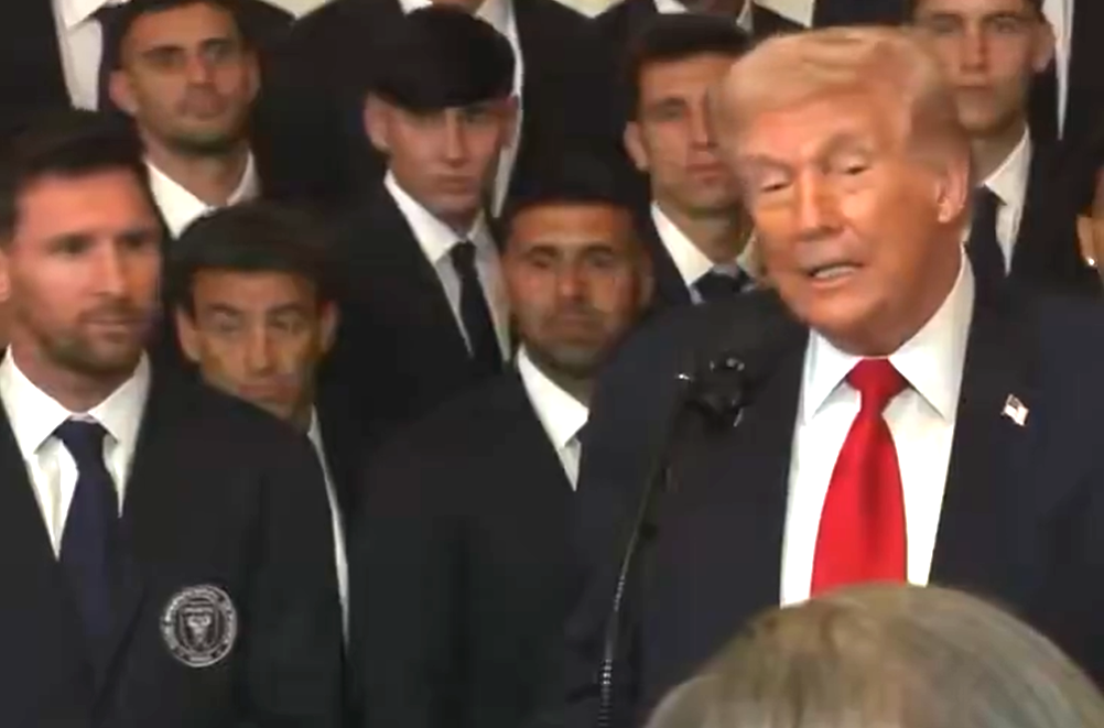 Imagine Stire Chiar de lângă Leo Messi, Donald Trump a pronunțat numele următoarei țări pe care o va ataca: ”E o chestiune de timp” | 2review.ro