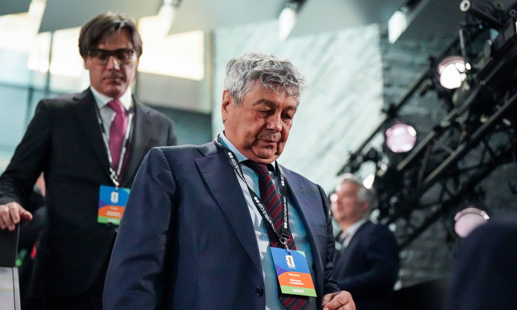 Fussball: FIFA WM-Qualifikation Europa 2025/26 Playoff-Auslosung Home of FIFA (Zürich, Schweiz): Mircea Lucescu - Nation
