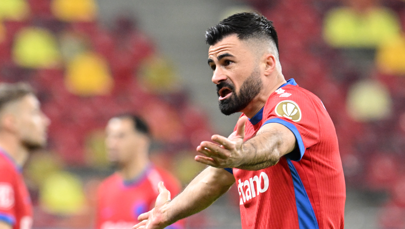 Imagine Stire Fără milă: ce au scandat la unison fanii de pe Arena Națională, după prima repriză din FCSB - ”U” Cluj | 2review.ro