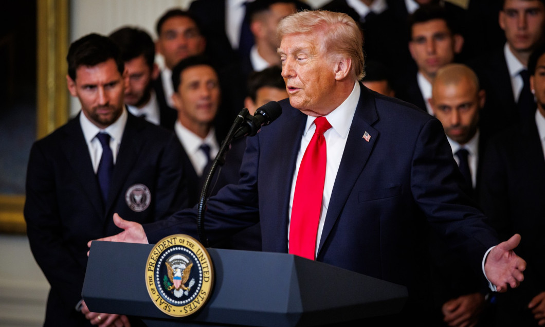 DC: U.S. President Trump Welcomes Lionel Messi and Inter Miami CF to White House