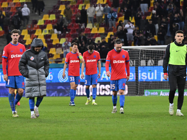 FCSB sub presiune după 1-3 cu U Cluj