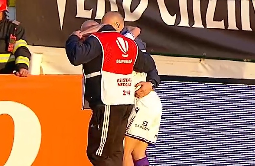 Accidentare grea, chiar înainte de startul play-off-ului! Căpitanul s-a ”rupt”