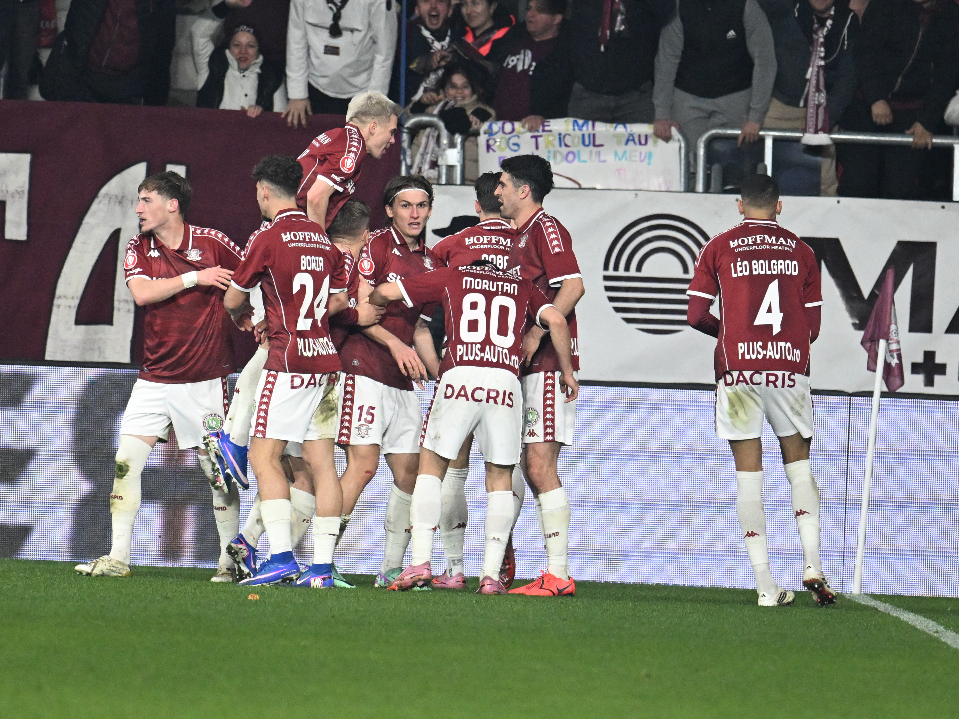 Rapid - Universitatea Craiova 1-1. Remiză pe Giulești! Oltenii intră cu două puncte avans în play-off