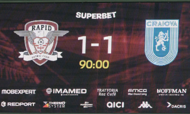 FOTBAL:RAPID BUCURESTI-UNIVERSITATEA CRAIOVA, SUPERLIGA SUPERBET (8.03.2026)