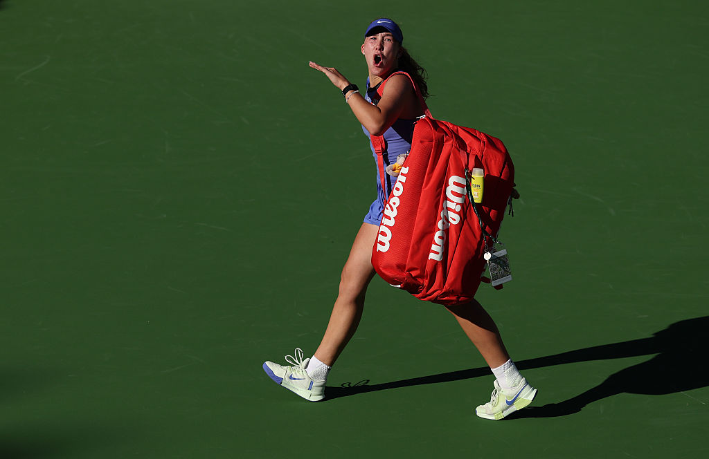 N-a mai rezistat! Mirra Andreeva i-a înjurat pe americani, după meciul de la Indian Wells