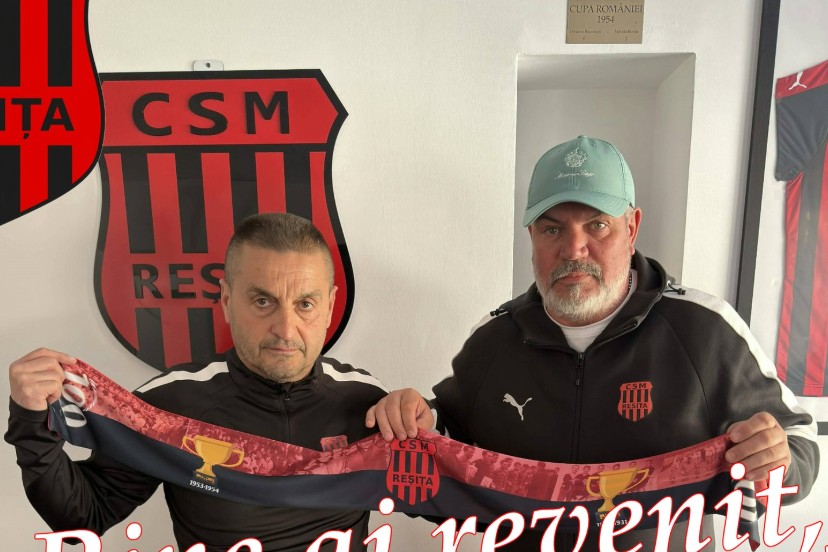 CSM Reșița a anunțat înlocuitorul lui Flavius Stoican