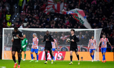 Atletico Madrid v Tottenham Hotspur - UEFA Champions League - Round of Sixteen - First Leg - Riyadh Air Metropolitano