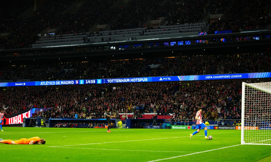 Atletico Madrid v Tottenham Hotspur, UEFA Champions League, Round of 16, First Leg, Football, Riyadh Air Metropolitano, Madrid, Spain - 10 Mar 2026