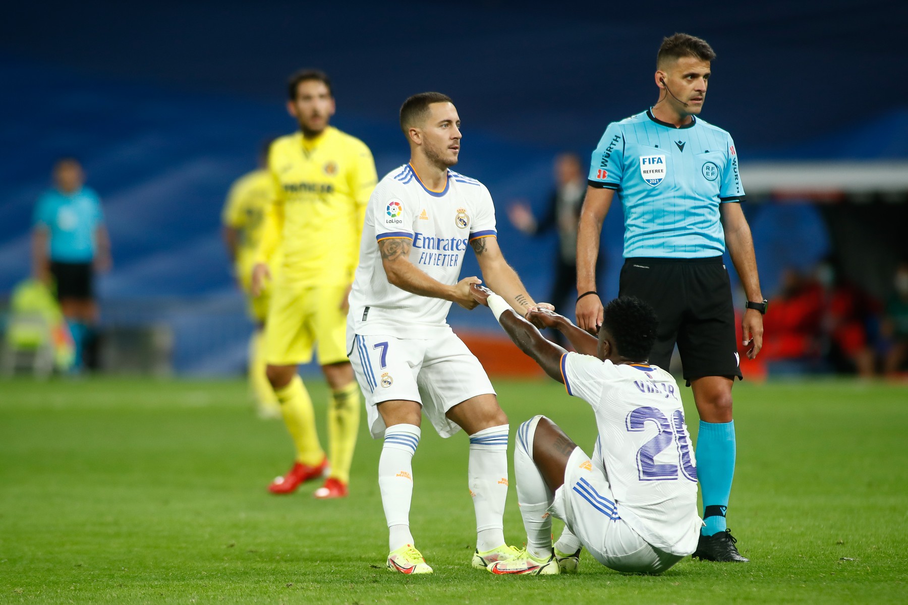 Imagine Stire Eden Hazard: ”Nu m-ar mira dacă la 30 de ani Vinicius renunță la fotbal!” | 2review.ro