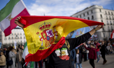 Demonstration of Iranian diaspora in Madrid, Spain - 07 Mar 2026