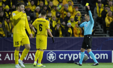 Bodø, Norway 20260311. The Champions League football match between Bodø/Glimt and Sporting Lisbon at Aspmyra stadium. Photo: Fredrik Varfjell / NTB This text is auto translated