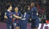 Match de Ligue 1 McDonald's entre le Paris Saint Germain (PSG) à l'Olympique de Marseille (OM) (5-0) au parc des Princes à Paris