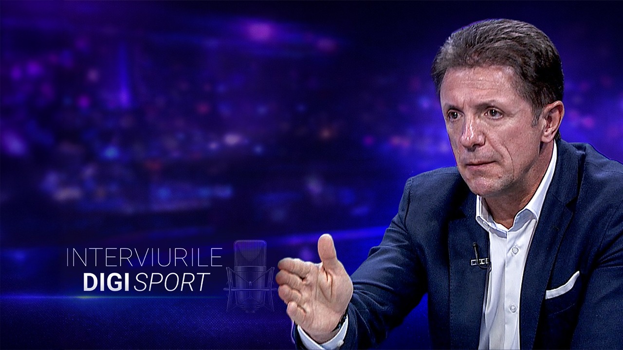 Imagine Stire Gică Popescu, la Interviurile Digi Sport: ”Cei din FRF și-au dat seama că nu se poate fără Generația de Aur” | 2review.ro