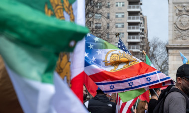 Iranian Community Celebrates Ayatollah's Death, New York, USA - 08 Mar 2026
