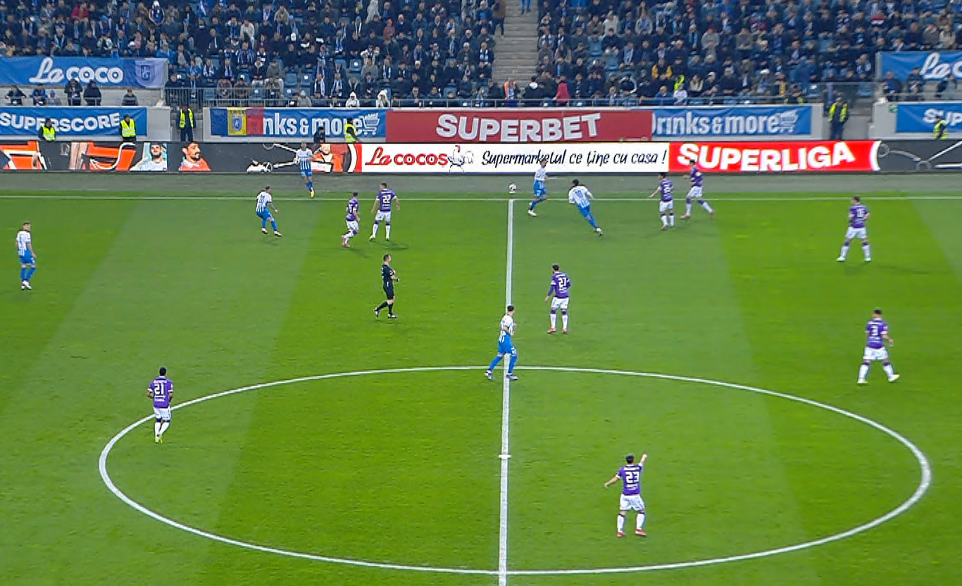 Imagine Stire Universitatea Craiova - FC Argeș 0-1, ACUM, Digi Sport 1. GOOL! Bettaieb a deschis scorul în Bănie | 2review.ro