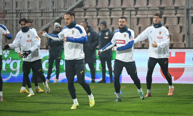 FOTBAL:ANTRENAMENT ROMANIA MECI BOSNIA HERTEGOVINA (14.11.2025)