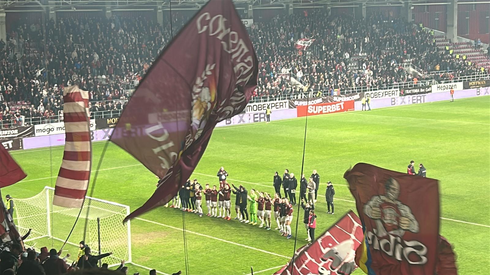 Imagine Stire Ce s-a scandat în Giulești, după victoria Rapidului cu Dinamo | 2review.ro