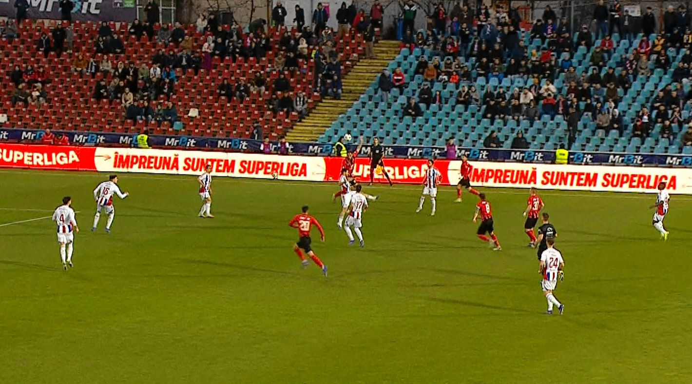 Imagine Stire Oțelul - Csikszereda 1-2, ACUM, Digi Sport 1. Gol imediat după pauză! Oaspeții, în avantaj la Galați | 2review.ro