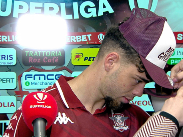 Andrei Borza, protagonist în derby-ul Rapid-Dinamo