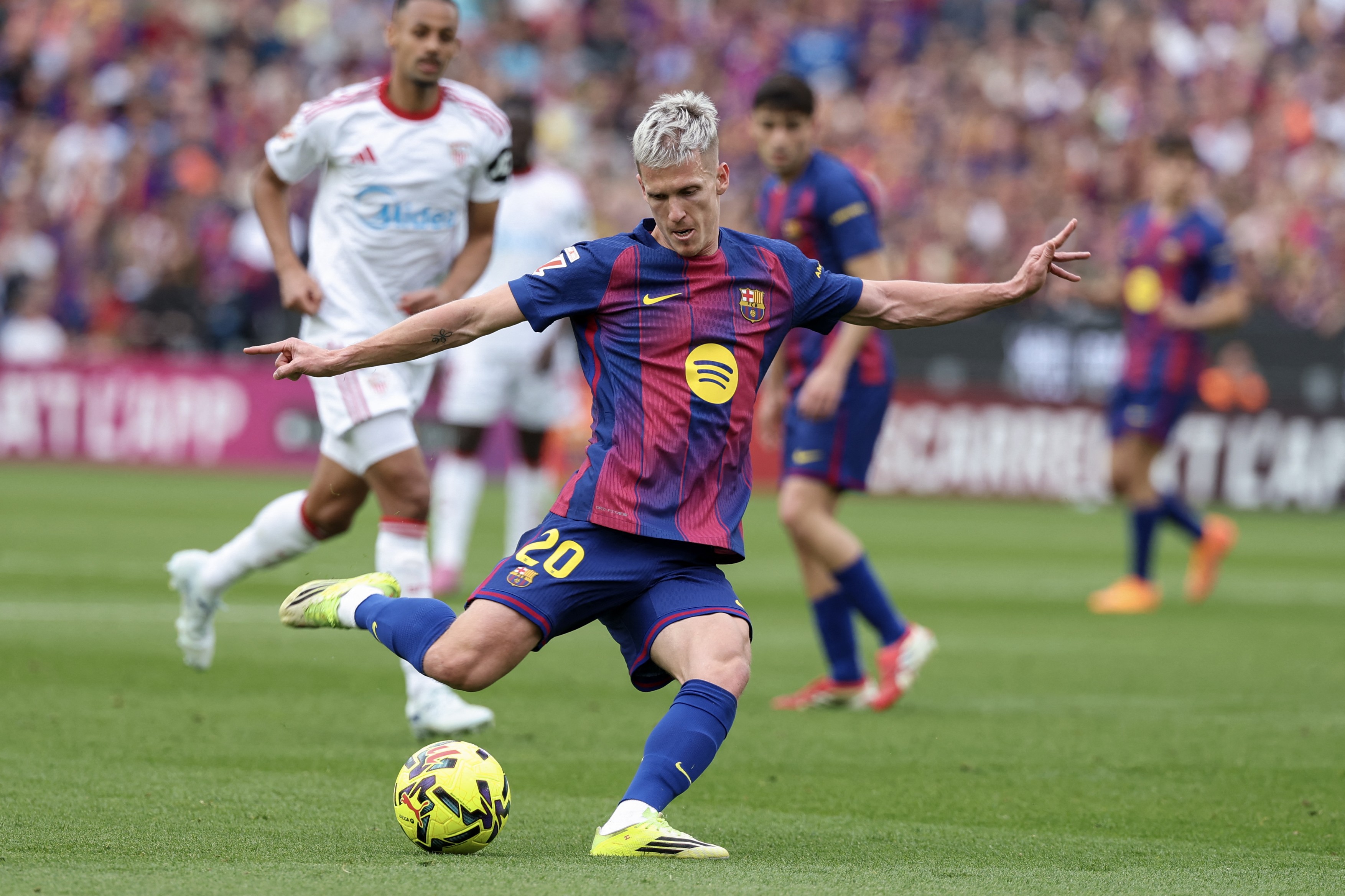 Imagine Stire Barcelona - Sevilla 3-1, ACUM, pe Digi Sport 1. GOOOL! Oso a redus din diferență | 2review.ro