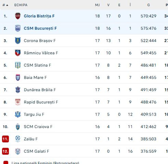 Poza pentru articolul CSM București - Gloria Bistrița 18-21