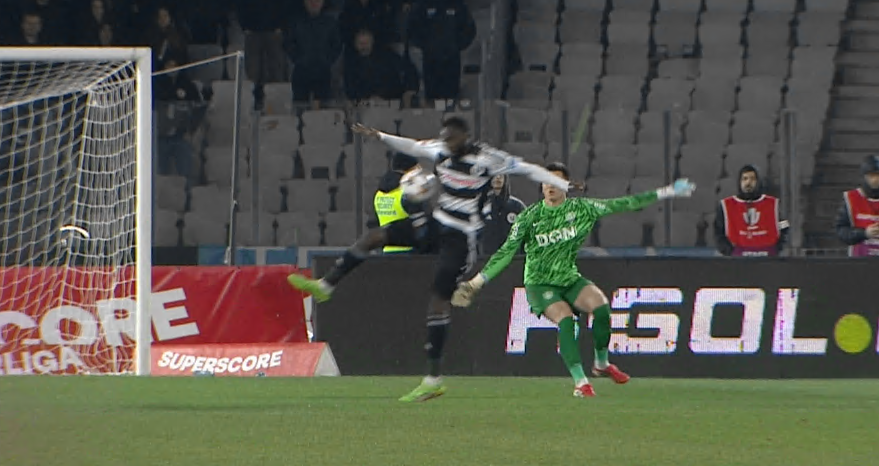 Imagine Stire Gol anulat în finalul meciului U Cluj - CFR Cluj! Ce arată reluările | 2review.ro