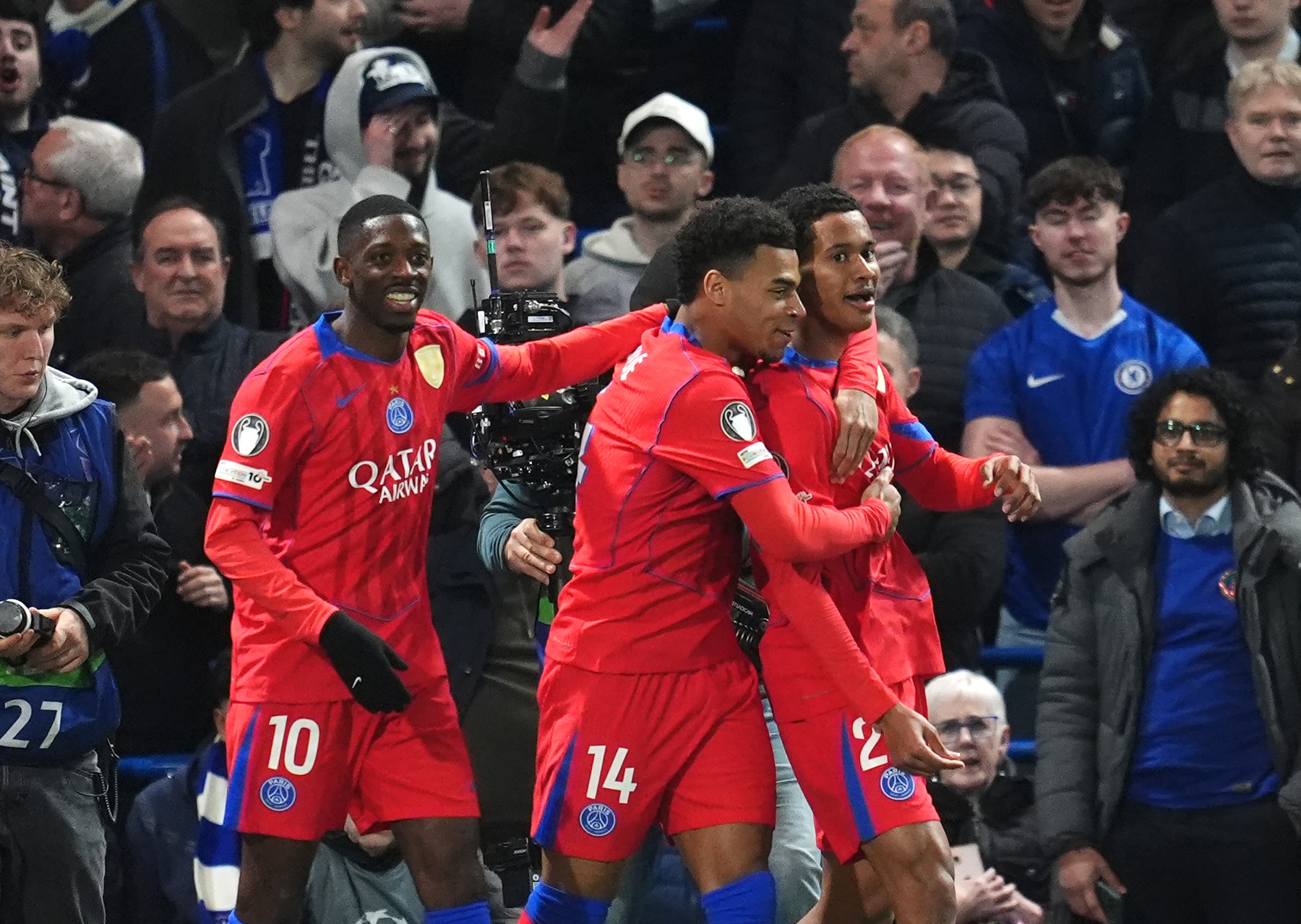 Chelsea - PSG 0-3. Calificare en-fanfare pentru parizieni în sferturile Champions League, după 8-2 la general