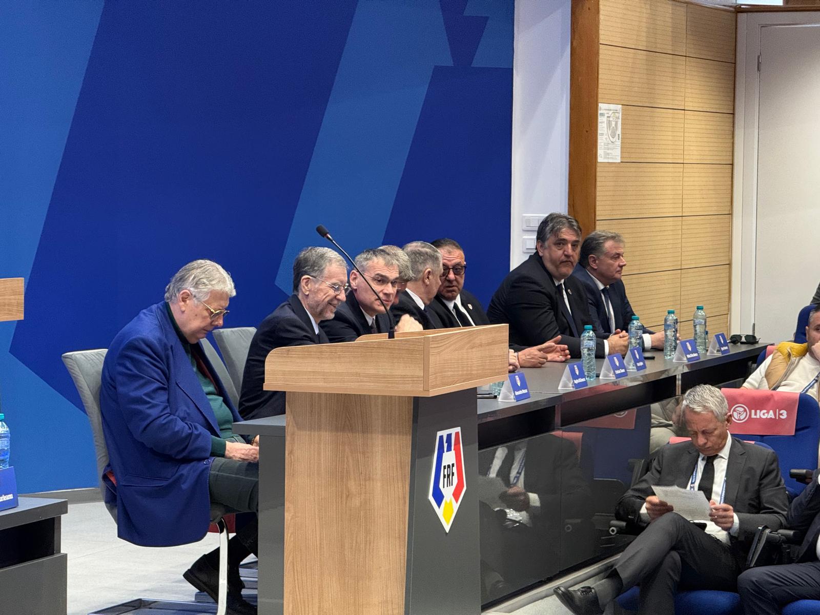 A fost ales Comitetul Executiv al Federației Române de Fotbal!