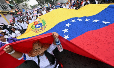 Venezuela's National Day of Democracy. A mass rally demanding the United States release Venezuelan President Nicolás Maduro and his wife, Cilia Flores.