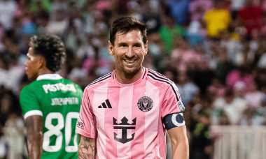 Medellin, Colombia - January 31: Lionel Messi of Inter Miami looks on during a friendly match between Atletico Nacional and Inter Miami at Estadio Atanasio Girardot on January 31, 2026 in Medellin, Colombia. Photo by: Camila Ortega/Latin Sport Images