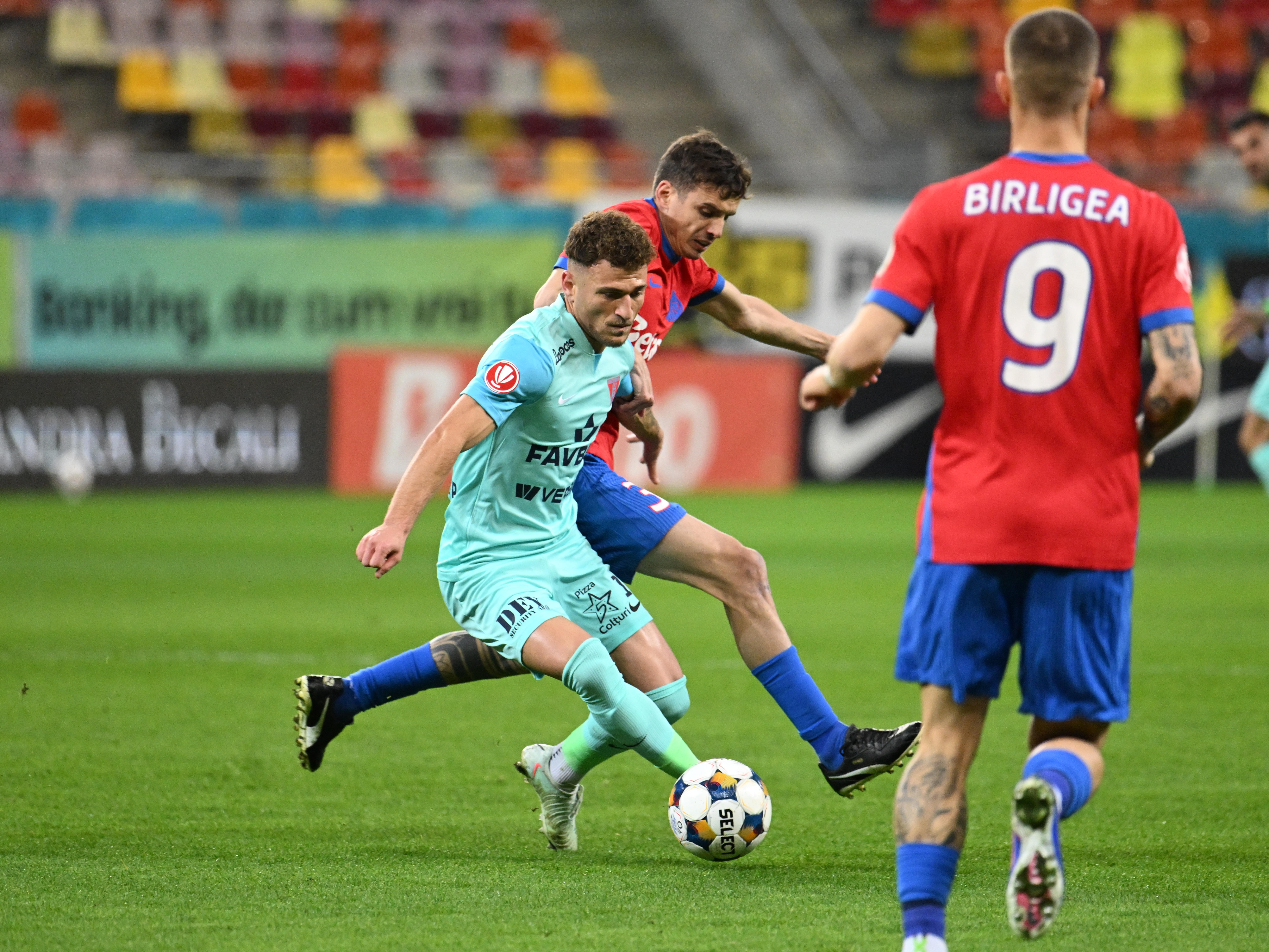 FCSB - UTA 1-0, ACUM, Digi Sport 1. GOOL! David Miculescu a deschis scorul