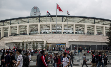 Besiktas Fans Celebrate First Game At New Vodafone Arena