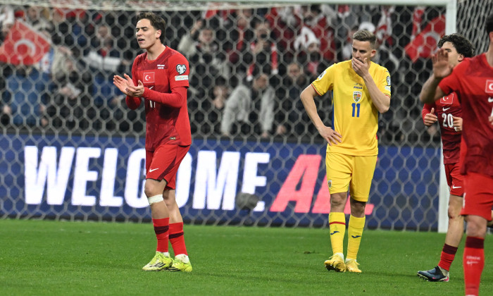 FOTBAL:TURCIA-ROMANIA, BARAJ C.M 2026 (25.03.2026)