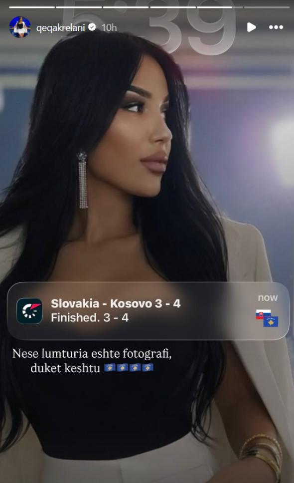 postare qeka krelani instagram